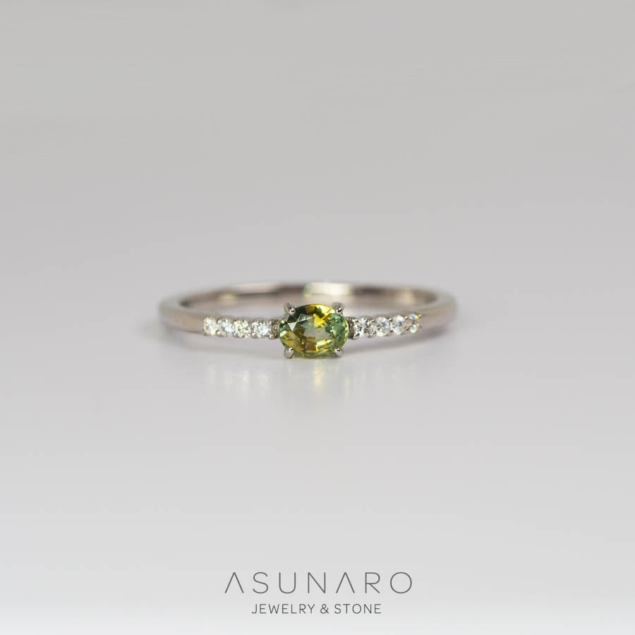 【お仕立て用】空枠番号：4489C リング枠【オーダージュエリー用】