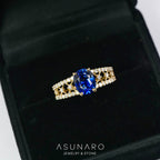 【お仕立て用】空枠番号：3554C　リング枠【オーダージュエリー用】