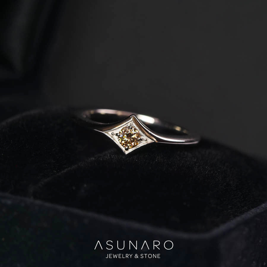 【お仕立て用】空枠番号：5505C・S208A　リング枠　ダイヤなし【オーダージュエリー用】