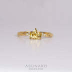 【お仕立て用】空枠番号：5067C　リング枠【オーダージュエリー用】