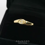 【お仕立て用】空枠番号：3477C　リング枠　ダイヤなし【オーダージュエリー用】