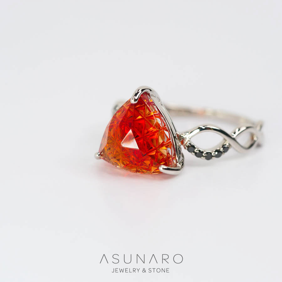 【お仕立て用】空枠番号：5083C　リング枠【オーダージュエリー用】