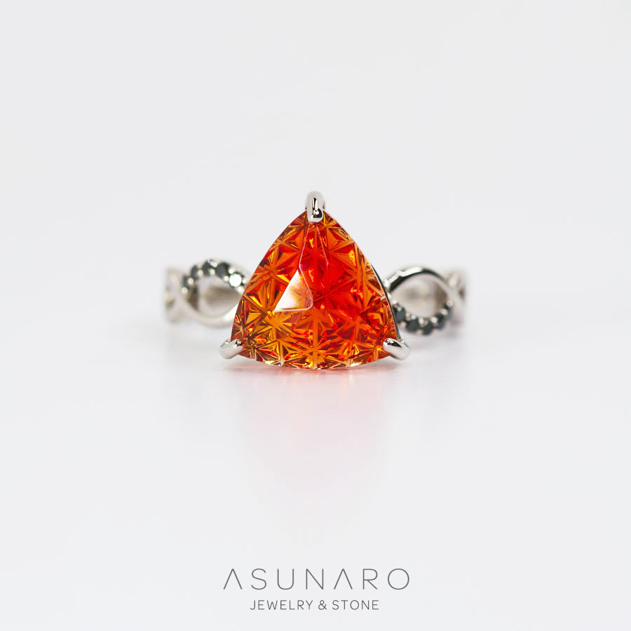 【お仕立て用】空枠番号：5083C　リング枠【オーダージュエリー用】