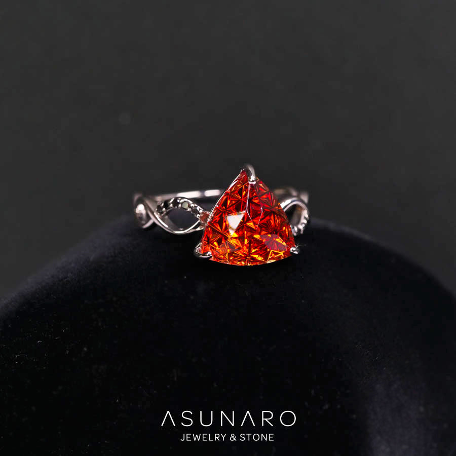 【お仕立て用】空枠番号：5083C　リング枠【オーダージュエリー用】