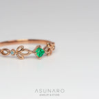 【お仕立て用】空枠番号：5261C　リング枠【オーダージュエリー用】