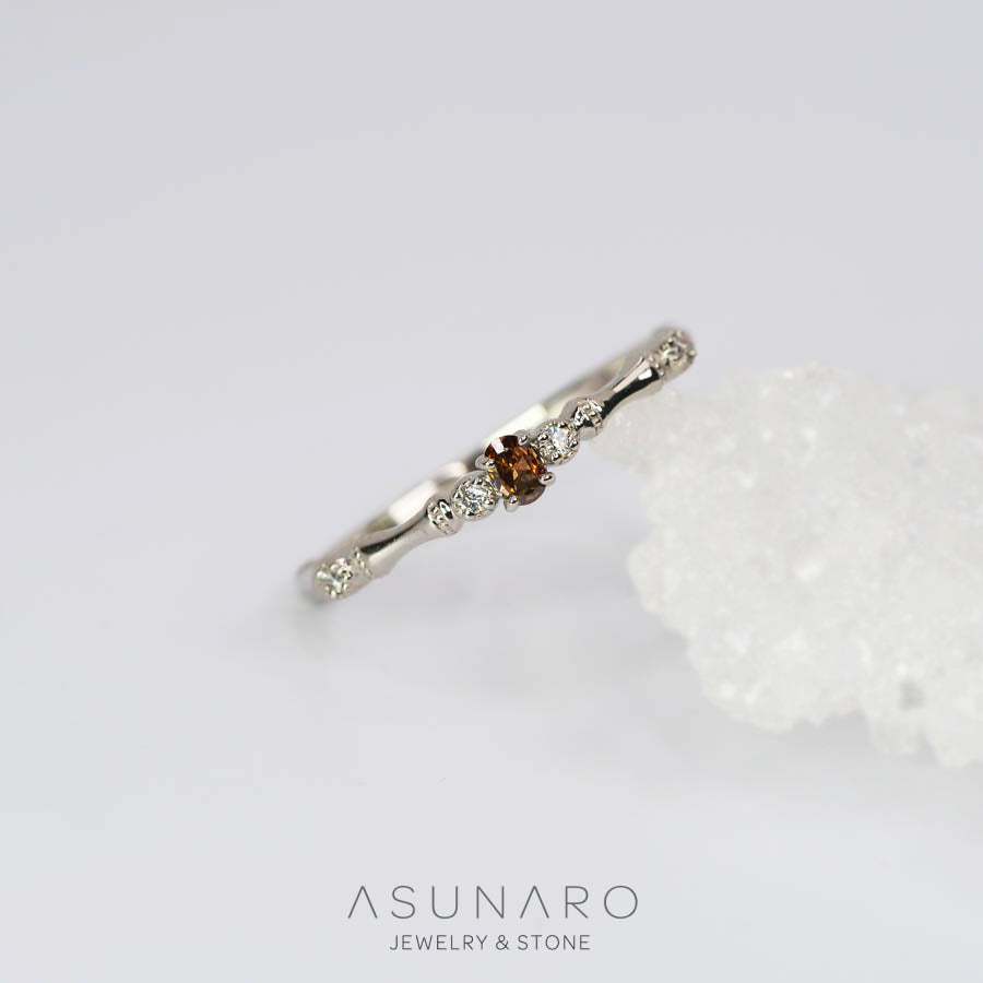 【お仕立て用】空枠番号：5608C　リング枠【オーダージュエリー用】