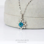 【お仕立て用】空枠番号：5642C　ペンダントトップ枠　取り巻き【オーダージュエリー用】