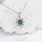 【お仕立て用】空枠番号：5642C　ペンダントトップ枠　取り巻き【オーダージュエリー用】