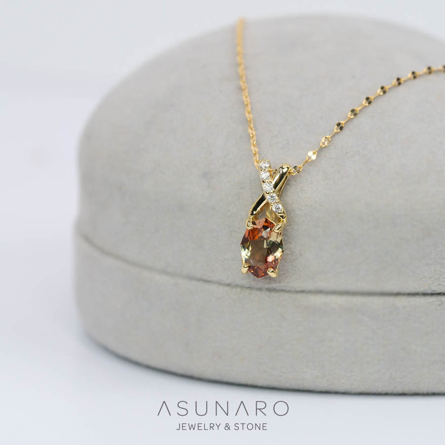 【お仕立て用】空枠番号：4698C　ペンダントトップ枠【オーダージュエリー用】