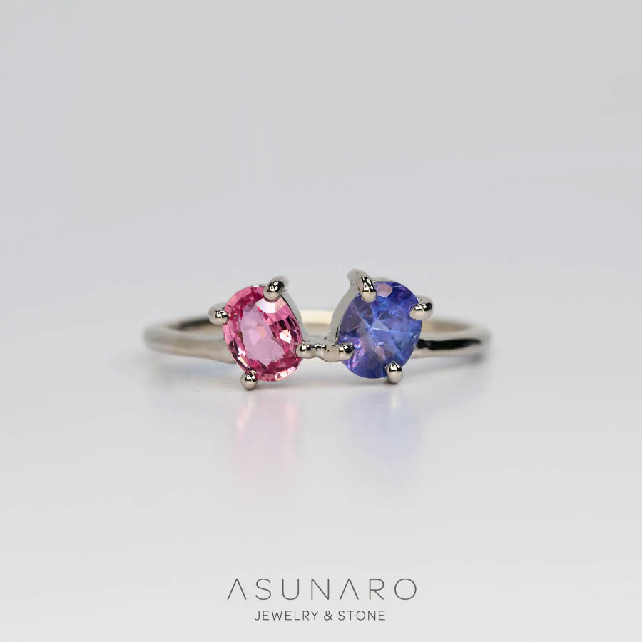 【お仕立て用】空枠番号：5869I　リング枠　ダイヤなし【オーダージュエリー用】