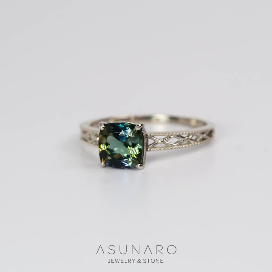【お仕立て用】空枠番号：5158C　リング枠　ダイヤなし【オーダージュエリー用】