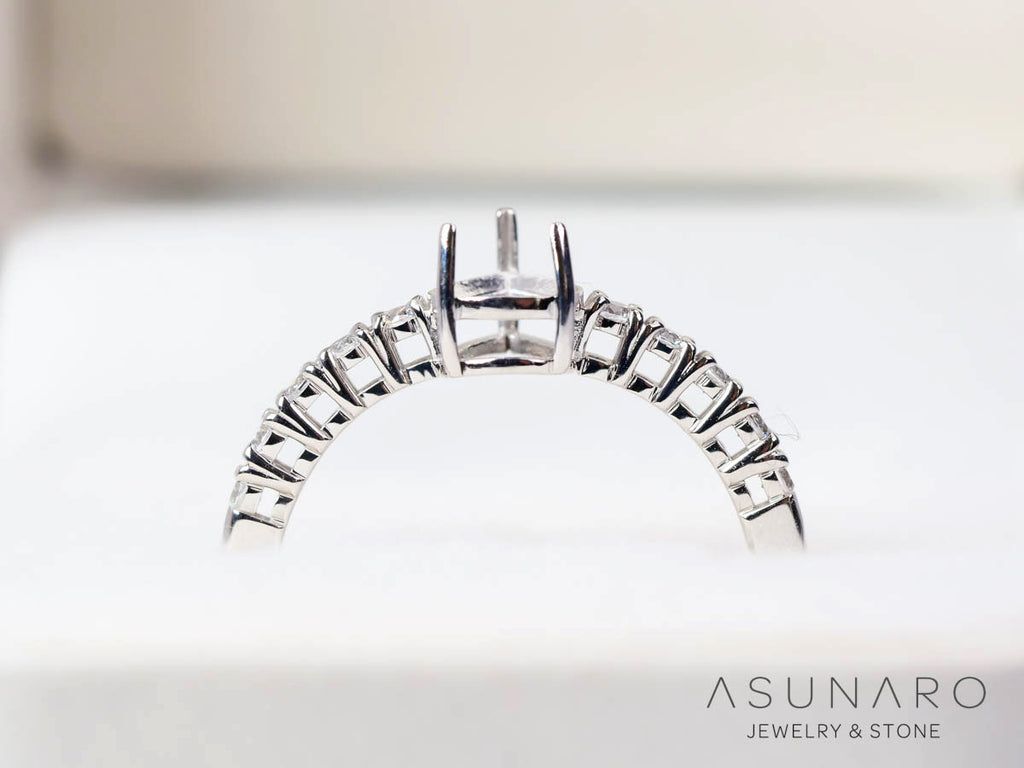 【お仕立て用】空枠番号：S310A　リング枠【オーダージュエリー用】