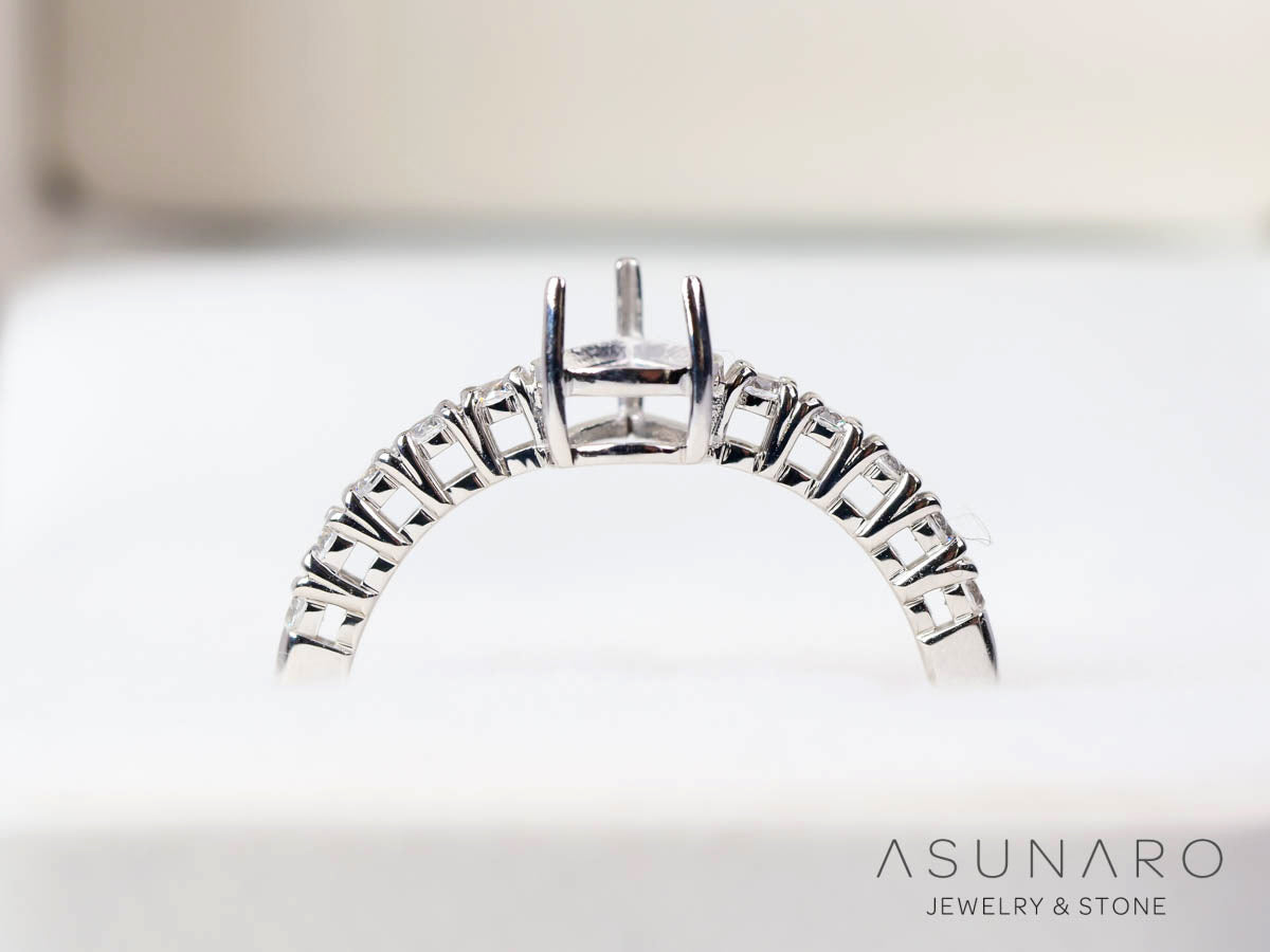 【お仕立て用】空枠番号：S310A　リング枠【オーダージュエリー用】