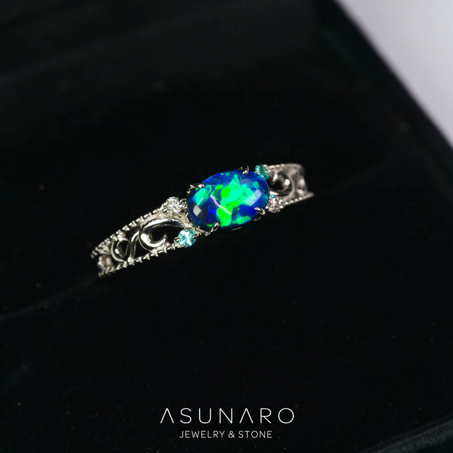 【お仕立て用】空枠番号：5362I　リング枠【オーダージュエリー用】