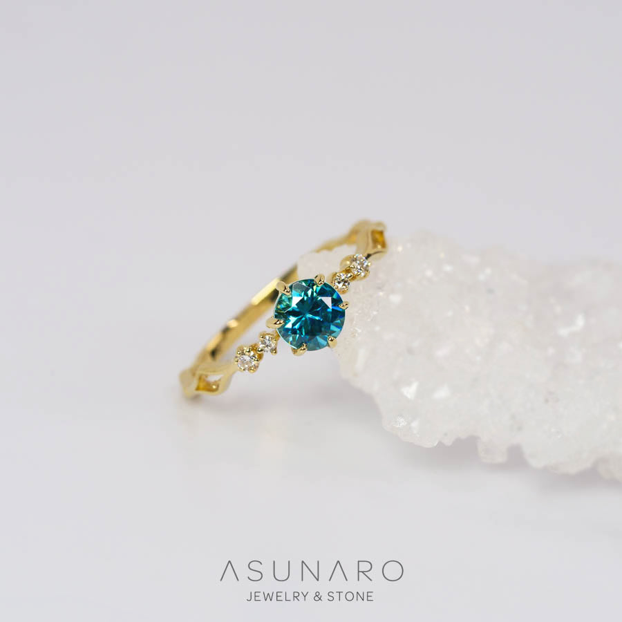 【お仕立て用】空枠番号：S02A　リング枠【オーダージュエリー用】