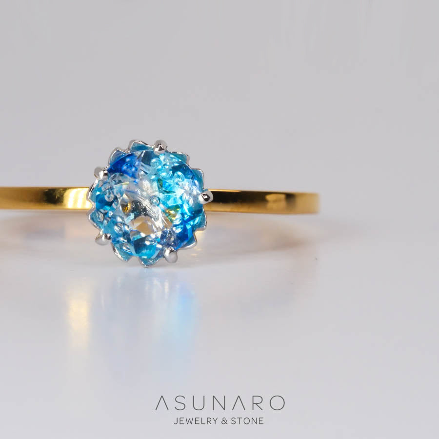 【お仕立て用】空枠番号：5993I　リング枠　ダイヤなし【オーダージュエリー用】