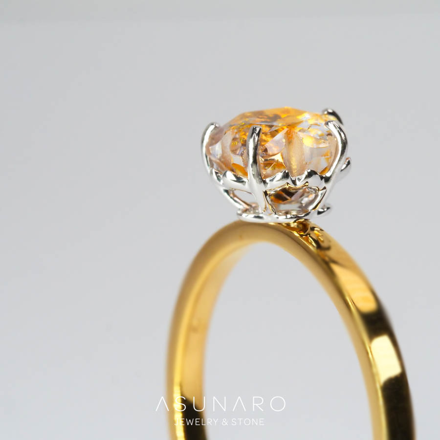 【お仕立て用】空枠番号：5993I　リング枠　ダイヤなし【オーダージュエリー用】