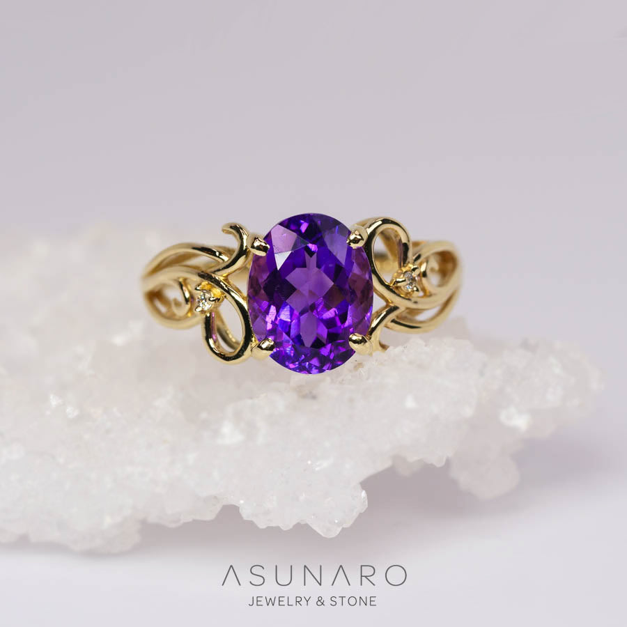 【お仕立て用】空枠番号：3587C　リング枠【オーダージュエリー用】