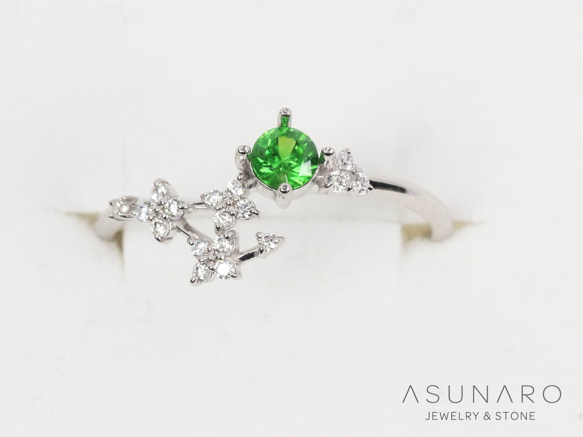 【お仕立て用】空枠番号：S345A　  リング枠　【オーダージュエリー用】