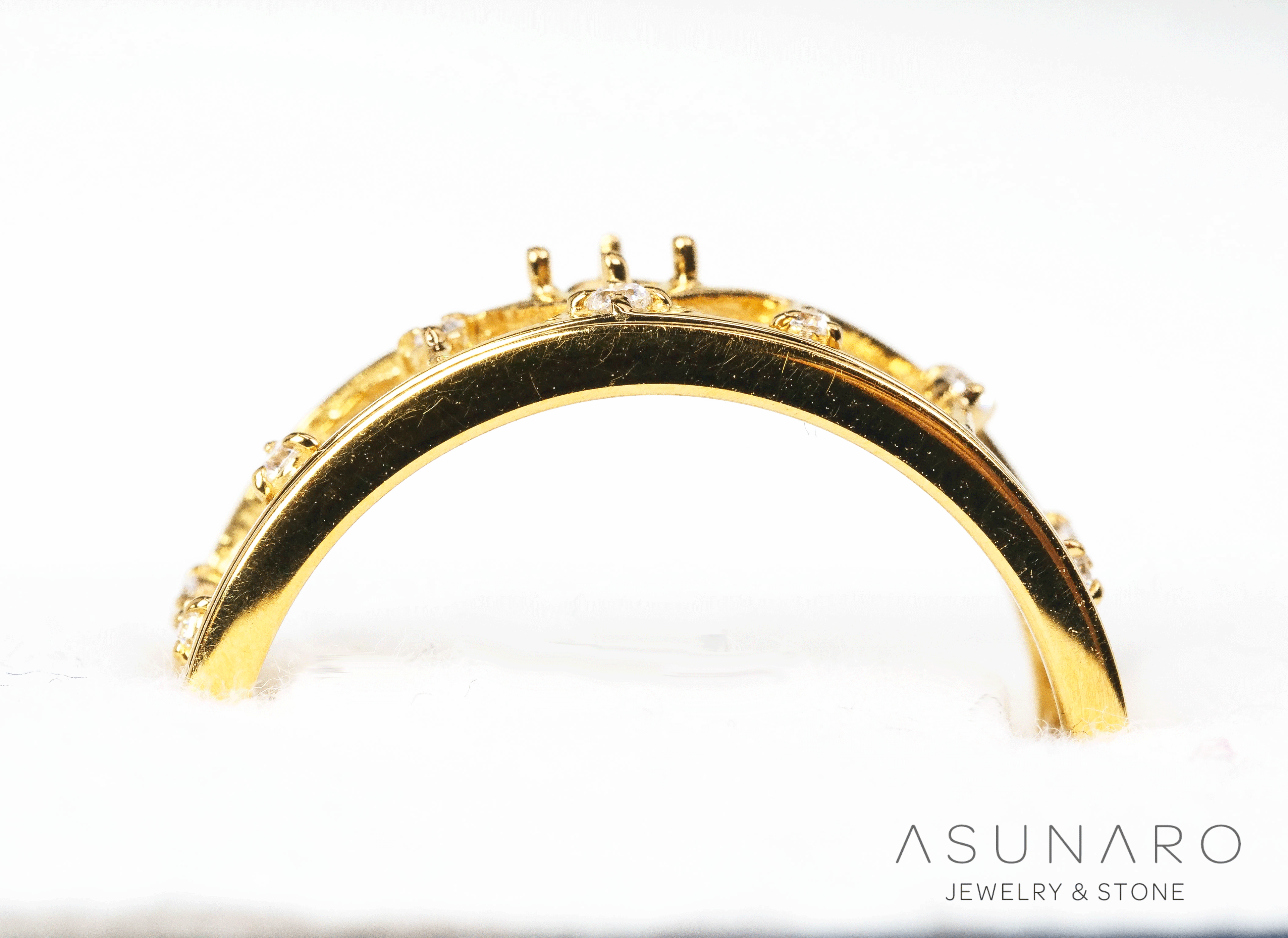 【お仕立て用】空枠番号：S341A　  リング枠　【オーダージュエリー用】