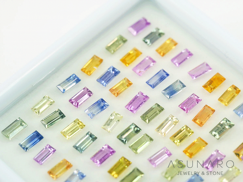 【4時間限定ゲリラ販売】超得👑✨️マルチカラーサファイア　約4×2mm【ltd2602193】特別販売