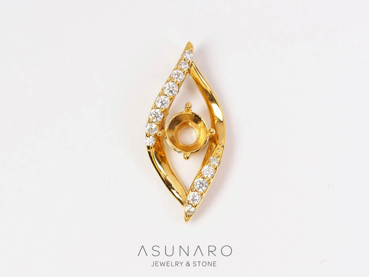空枠 ペンダント・ネックレス. – ASUNARO STONE