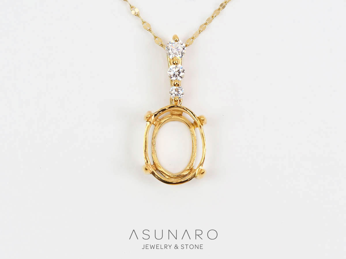 空枠 ペンダント・ネックレス. – ASUNARO STONE