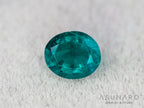 ティールブルーグリーンアウイナイト　オーバルカット　アフガニスタン産 　0.18ct【260805-3461】