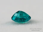 ティールブルーグリーンアウイナイト　オーバルカット　アフガニスタン産 　0.18ct【260805-3461】