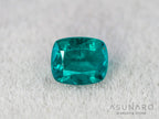 ティールブルーグリーンアウイナイト　クッションカット　アフガニスタン産 　0.18ct【260805-3464】