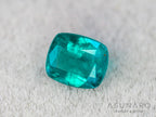 ティールブルーグリーンアウイナイト　クッションカット　アフガニスタン産 　0.18ct【260805-3464】