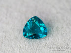 ティールブルーグリーンアウイナイト　トリリアントカット　アフガニスタン産 　0.14ct【260805-3465】
