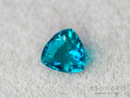 ティールブルーグリーンアウイナイト　トリリアントカット　アフガニスタン産 　0.14ct【260805-3465】