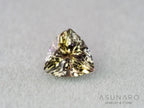 バイカラーゾイサイト（タンザナイト）トリリアントカット　タンザニア産　0.75ct【261002-3400】