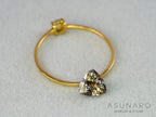 バイカラーゾイサイト（タンザナイト）トリリアントカット　タンザニア産　0.75ct【261002-3400】