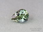 バイカラーゾイサイト（タンザナイト）ペアシェイプ　タンザニア産　1.22ct【261002-3403】