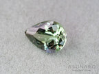 バイカラーゾイサイト（タンザナイト）ペアシェイプ　タンザニア産　1.22ct【261002-3403】