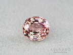 ピーチピンクスピネル 　オーバルカット　スリランカ産　0.89ct　【261002-3575】