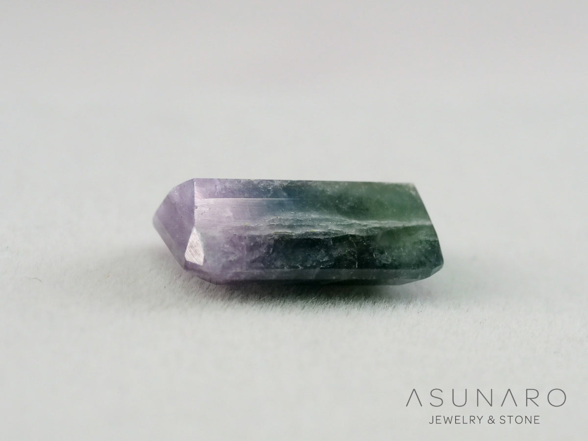 パーティーカラードトルマリン　エメラルドカット　アフガニスタン産　3.69ct【261002-3428】