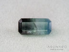 パーティーカラードトルマリン　エメラルドカット　アフガニスタン産　2.71ct【261002-3429】