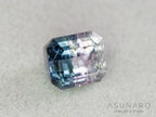 ピンク・ナイトブルーバイカラートルマリン　エメラルドカット　アフガニスタン産　1.40ct【261002-3431】