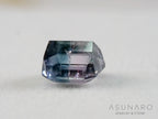 ピンク・ナイトブルーバイカラートルマリン　エメラルドカット　アフガニスタン産　1.40ct【261002-3431】