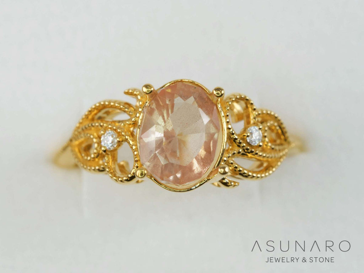 【お仕立て用】空枠番号：5516C　リング枠　【オーダージュエリー用】