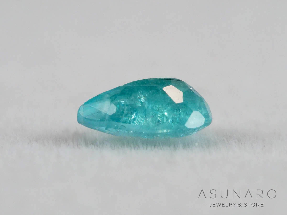【GIA鑑別書付】パライバトルマリン　ペアシェイプ　エチオピア産　0.24ct   【261009-3591】