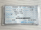 ピンクダイヤモンド　Fancy Light Purple Pink　SI2　マーキスカット　0.058ct　【231115-1906】