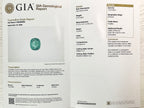 【GIA鑑別書付】パライバトルマリン　クッションカット　エチオピア産　0.45ct   【261009-3593】