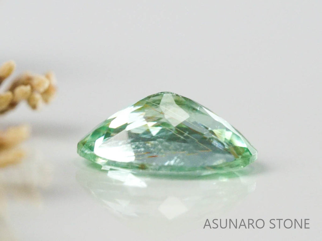 シーフォームトルマリン 　オーバルカット 　アフガニスタン産  0.40ct【221214-1214】