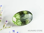 ルドウィジャイトインペリドット（ルチルペリドット）オーバルカット　パキスタン産   2.94ct【221226-1349】
