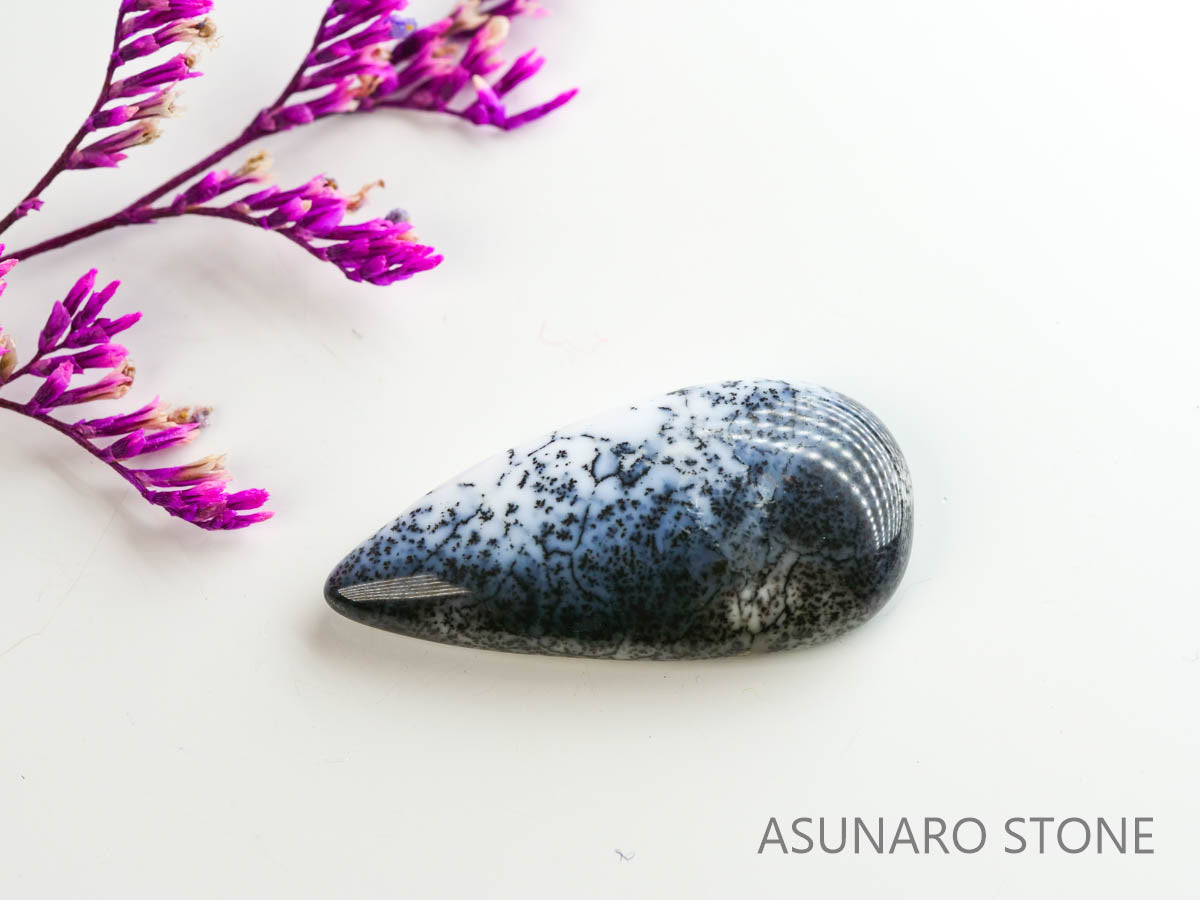 デンドリチックオパール　デンドライト　カボション　6.91ct【230412-1430】