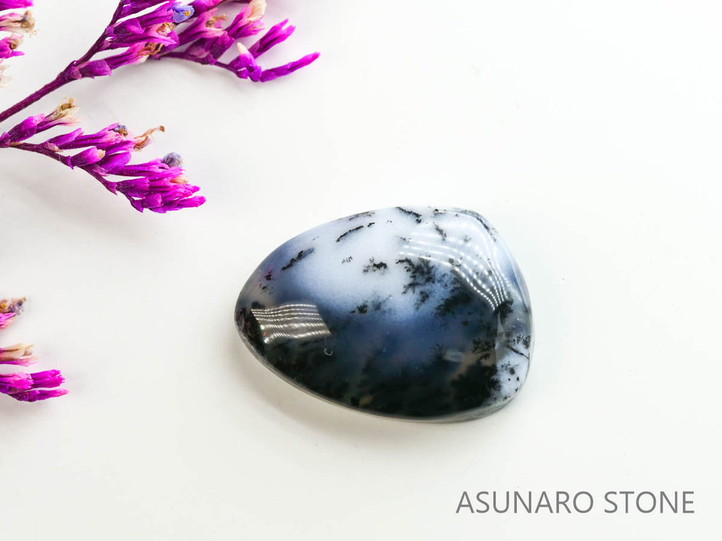 デンドリチックオパール　デンドライト　カボション　5.55ct【230412-1432】